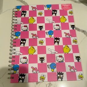 Hello kitty and friends notebook